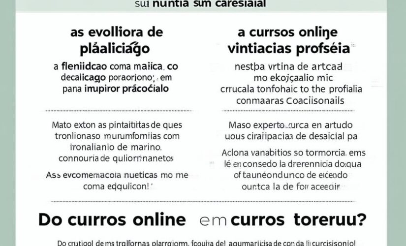 Como Cursos Online Impulsionam sua Carreira em 2024