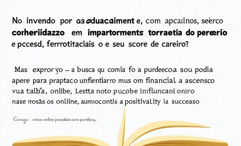 Como cursos online potencializam seu score de crédito