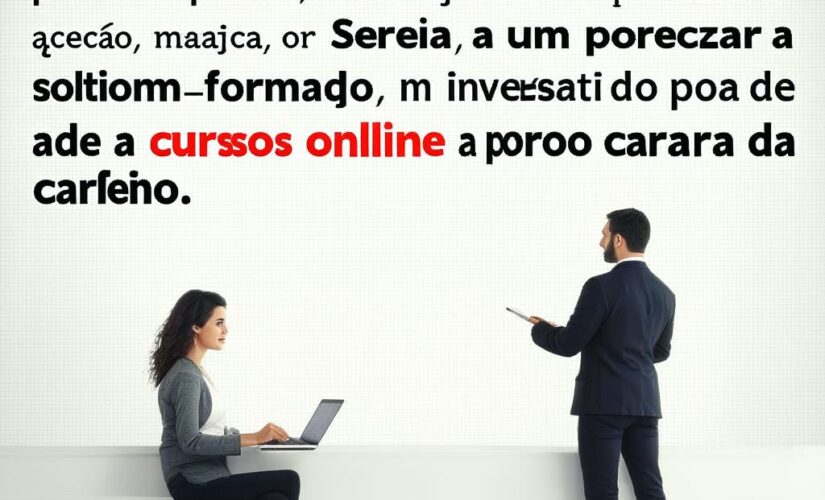 Como investir em cursos online para impulsionar sua carreira