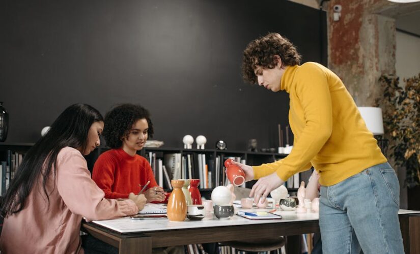 Negócios, Educação e Desenvolvimento na Pintura